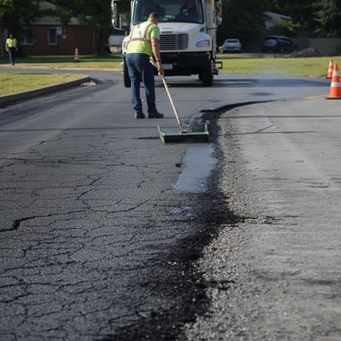 Asphalt repair service