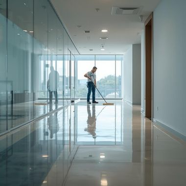 Commercial deep cleaning service