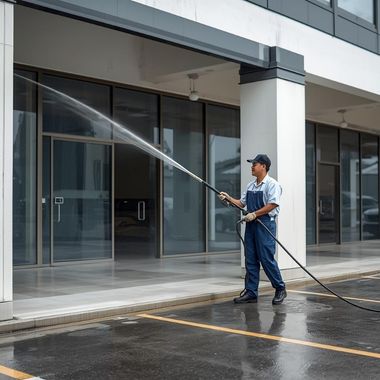 Pressure washing service