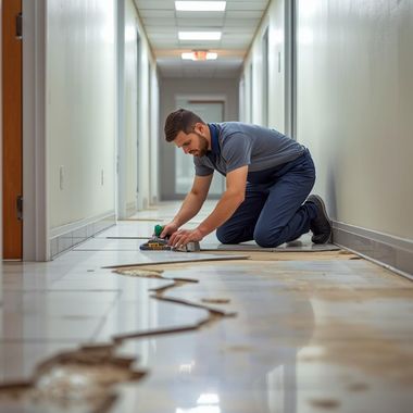 Tile repair service